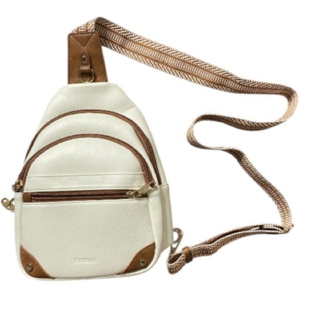 Sytrah New Anti Theft Crossbody Backpack, RFID Sling Purse Large Capacity